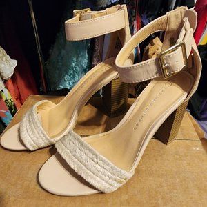 Lauren Conrad Nude 4 inch Heels Size 7